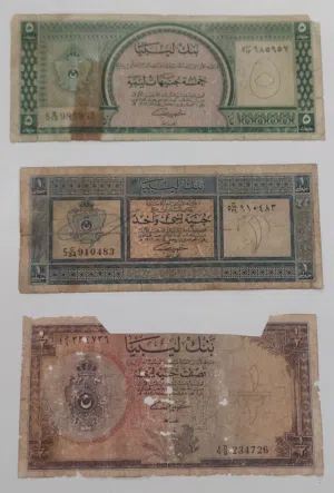 لهواة عملات ليبية أوربية عربية