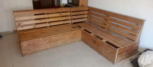 كنب كورنر خارجي للحدائق او للبلكون