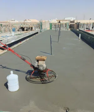 Concrete finishing أرضيات الخرسانة المطبوعة الملونة