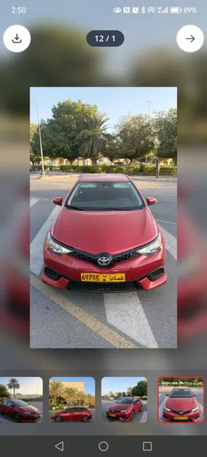 Used Toyota Corolla in Muscat
