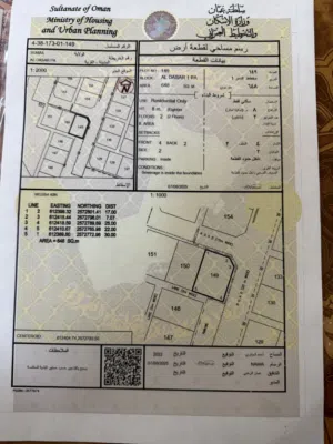 Residential Land for Sale in Al Dakhiliya Sumail