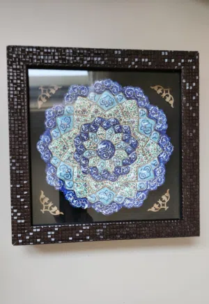 Authentic Persian Minakari Handicrafts الحرف اليدوية الإيرانية فن الميناكاري