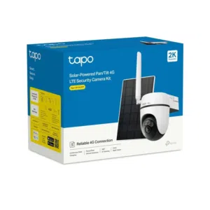 كاميرا مراقبة TP-Link Tapo C615G Kit 4G بالطاقة الشمسية 2K متحركة 360°