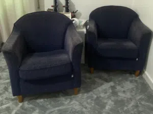 كنب مفرد ستايل فرنسي وارد أوروبي خشب صلب عدد اثنين