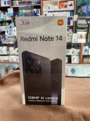 REDMI NOTE 14 256GB NEW MODEL FOR SALE