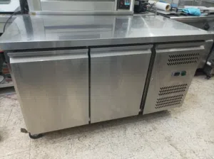 ثلاجة طاولة فريزر ستانلس مقاس 150 سم