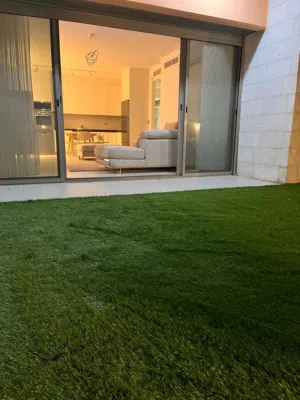 luxury furnished apartment for rent Ground floor with garden 2 bed room 2 bathroom