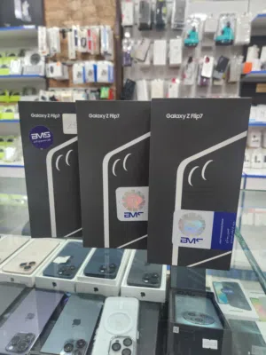 Samsung Z flip 7 256 &512 GB جديد كفالة الوكيل الرسمي BMS