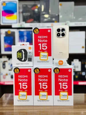 REDMI NOTE 15 PRO 5G 12/256GB شاومي نوت 15 برو 5 جي 256 جيجا 12 رام