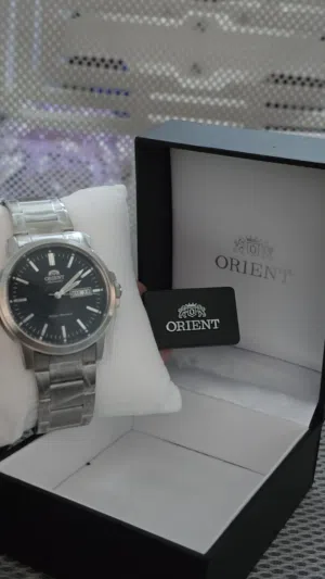 ساعة ORIENT أوتوماتيك أصلية - جديدة بالكرتون والضمان