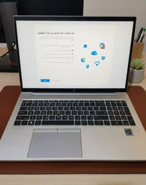 لابتوب جيل 11 HP تخزين 512  بعده نظيف