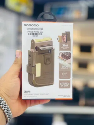 Brand New Porodo Clavis Shaver Kit in Oman   Kit + Mirror  3 in 1