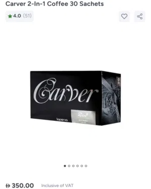 Carver 2in1 Slimming Coffee Powder