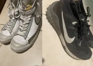 2 Nike shoes