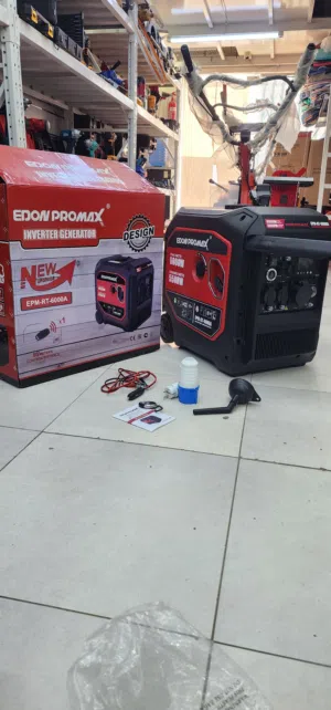 جنريتر سايلنت بدون صوت جرنيتر مولد كهرباء شركة ايدون 6.0KW ضمان ثلاث شهور تشغيل عن بعد ريموت وهندل