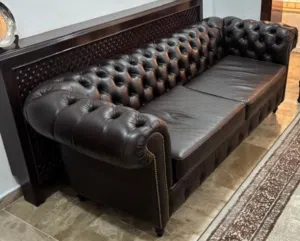 sofas two single seater and one three seater