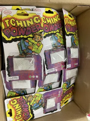 بودرة الحكه  مقالب  itching powder