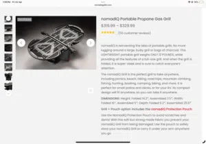 Portable BBQ Grill