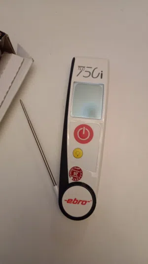 ميزان حرارة احترافي Ebro TLC 750i dual infrared and penetration probe