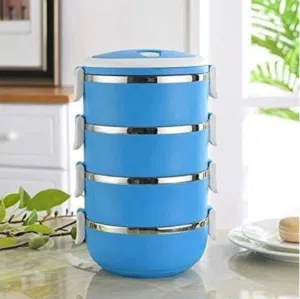 لانش بوكس حافظ للحرارة – 4 أدوار استانلس ستيل