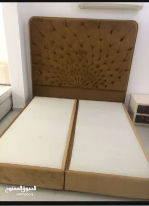 سرير خشب طبيعى انتركويل اماراتى