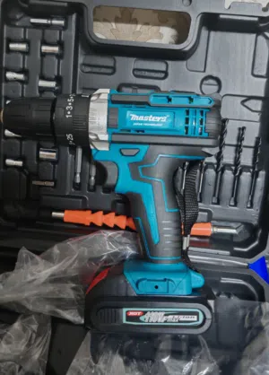 دريل محمول 118vf مع بطاريتين 2 Drill with batteries 118vf تواصل واتساب 48..93.97..91