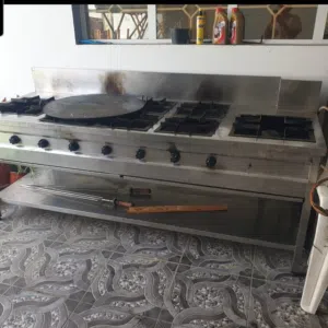 8 Burner Steel Cooking Stand