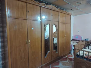 غرفة منام طابقين صاج تفصال درجه اولى مع جرباية طفل بيها خانة ملابس  تفصال درجه اولى