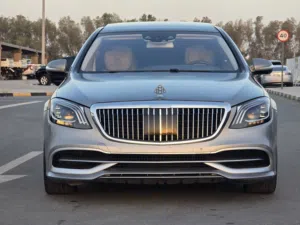 مرسيدس بينز S600 مايباخ فل مواصفات بلون مميز موديل 2017 مسرفس بحاله ممتازه جاهزه للتسجيل والاستخدام