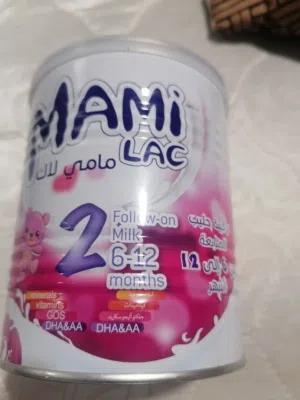 اربع علب حليب مامي لاك من 6 أشهر ل 12 شهر صناعه بولنديه