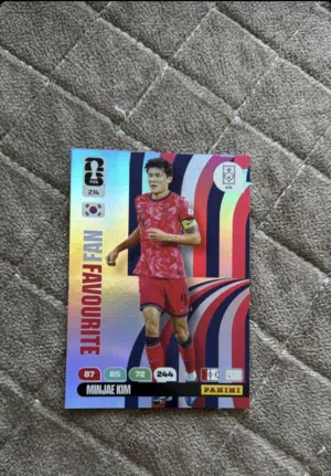 minjae kim panini fan favourites card