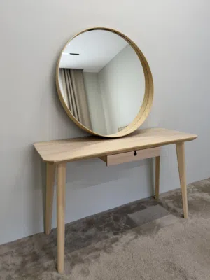 مرايا مع طاوله   Mirror with a table from IKEA.