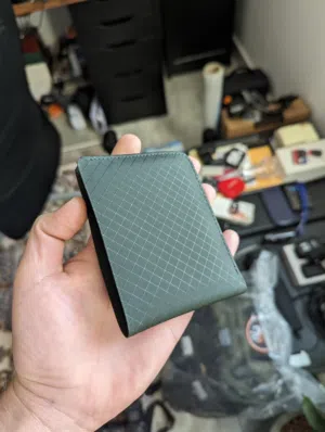 Pioneer made in San Francisco green wallet like new