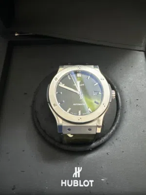 Hublot Automatic Watch Green Dial (Ref: 511.NX.8970.LR)