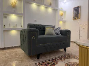 طقم كورنر 9 مقاعد لون سكني