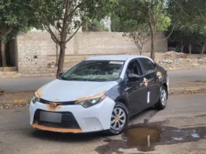 سياره توويوتا كورولا وارد مكرتن عرررطه