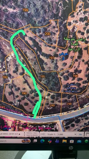 ارض 2400 للبيع قرب مستشفى سلفيت