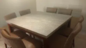 طاولة طعام 8 كراسي