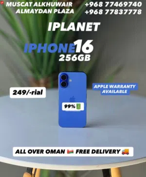 iPhone 16-256 GB Apple warranty available - Smooth device