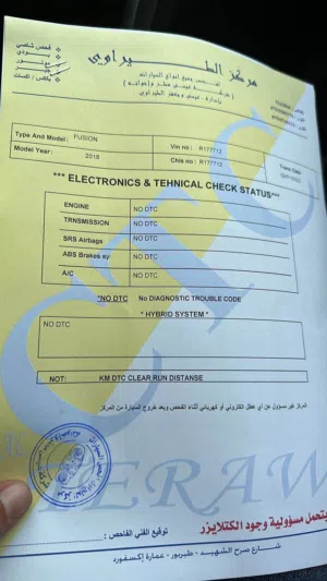 فورد فيوجن 2018 كلين تايتل