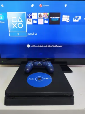 بلايستيشن 4 مهكرة 1TB + تلفزيون 32 بوصة