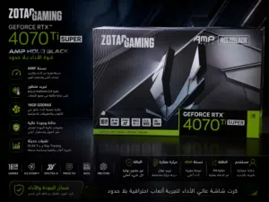 كارت شاشة GPU ZOTAC AMP RTX4070TI SUPER  16GB