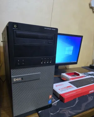 كمبيوتر  i5 من شركة dell بمواصفات ممتازة وبكرت شاشة خارجي (بدون شاشة)