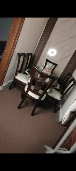 طاوله سفره للبيع ست كراسي
