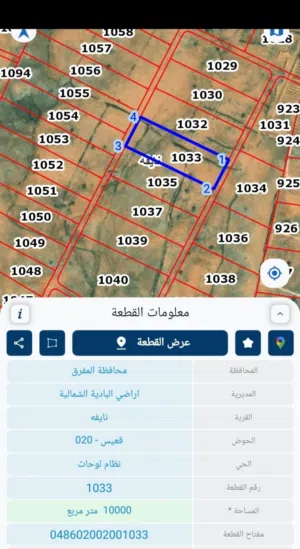 Farm Land for Sale in Mafraq Nayfa