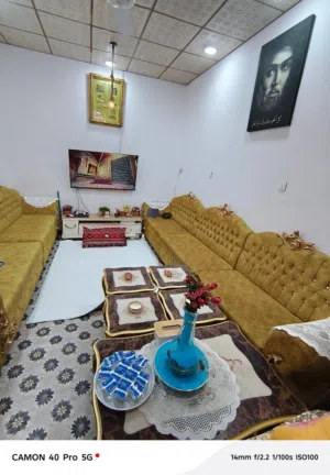 بيت البيع طابقين نوع العقار طابو زراعي عراقي اصولي نموذج 23 يحتوي الطابق الاول على غرفه واستقبال وصا