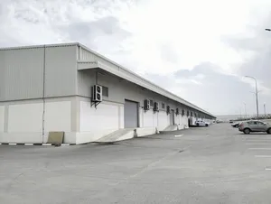 Warehouse for rent Al Rumis مخازن للايجار بالرميس مقابل مركز التنين وسور الصين العظيم