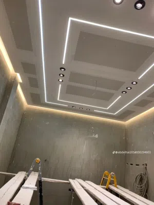 القبطان لاعمال التصميم الداخلى والأصباغ والديكورات تركيب اسقف جبسمبورد . بديل رخام .بديل خسب