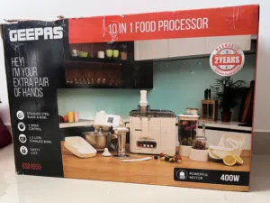 Food processor 10 in 1 (geepas 400w)new(model GSB1650)negotiable