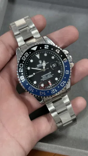 Rolex “Batman” Style Watch – High Quality Replica (Blue/Black Bezel)